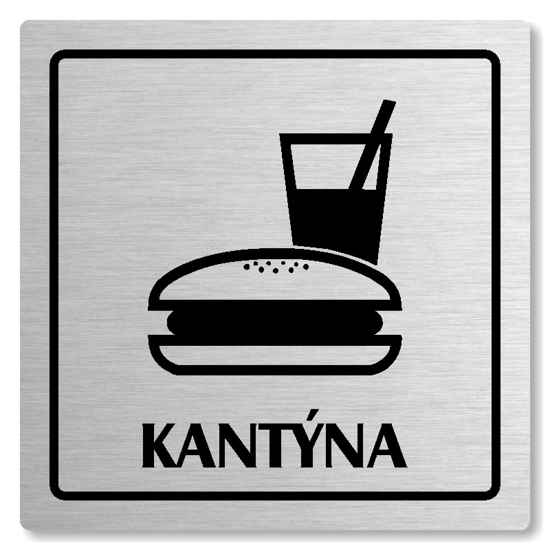 Kantýna, 118x118mm, stříbrná, Arizona